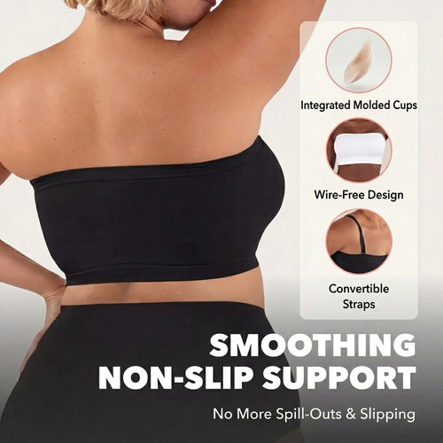 STRIVE® Convertible Strapless Bandeau Bra