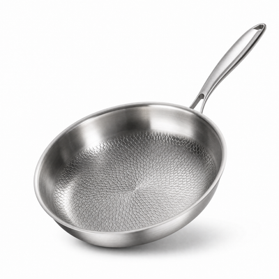 Strive hammered titanium frying pan