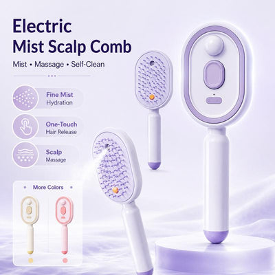 MistFlow™ — The 5-in-1 Hydrating Massage Brush